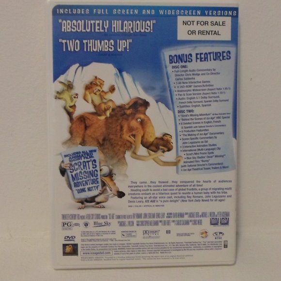 Ice Age Promotional DVD - Picture 2 of 4